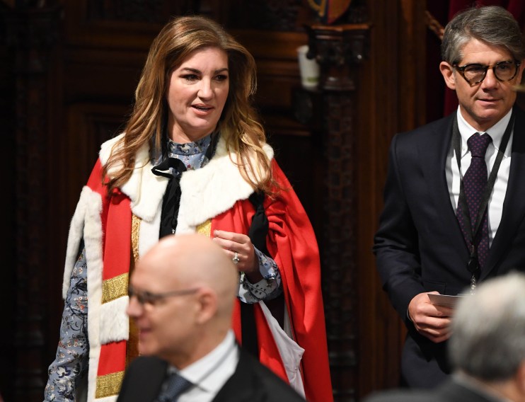 Karren Brady has raised concerns about the football regulator, which Tory peers want to have a sunset clause