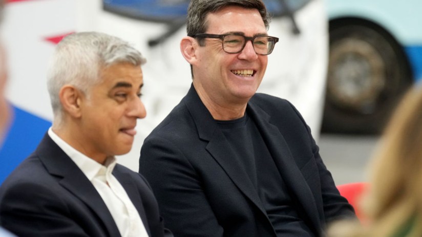 The Mayor of Greater Manchester, Andy Burnham, has unveiled a ten-year plan for the region. (Photo by Christopher Furlong/Getty Images)