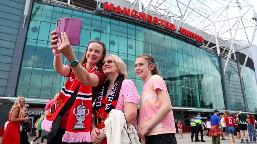 Manchester United's new stadium will help make the city the football capital of the world, says Andy Burnham