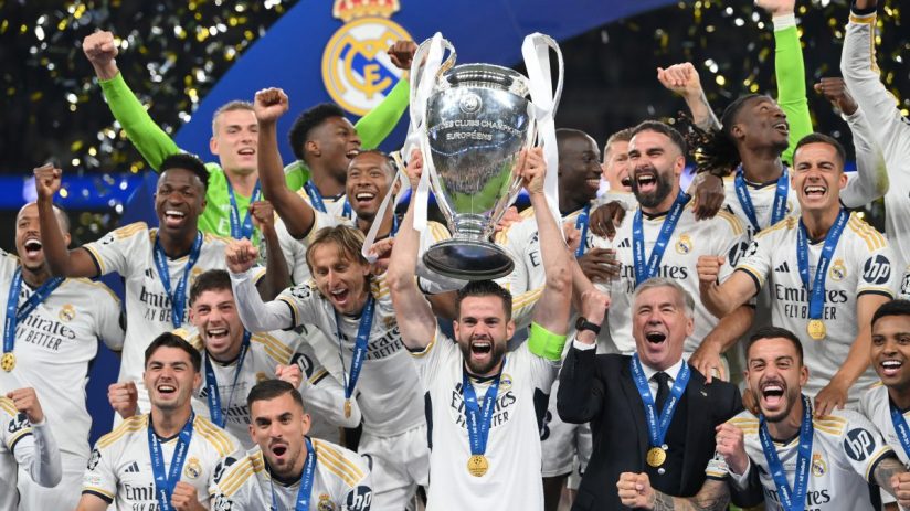 Real Madrid topped the Deloitte Football Money League 2025, a ranking of the richest football clubs