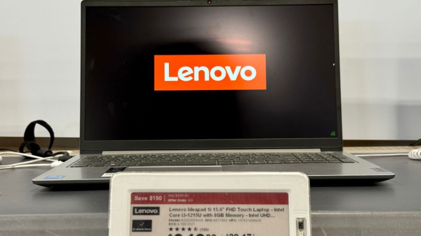 Lenovo has reported sales of nearly &pound;1bn in the UK. (Photo by Justin Sullivan/Getty Images)