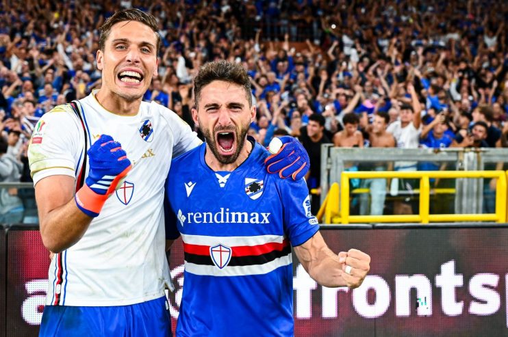 Sampdoria are now in Serie B, which UK football fans can now watch on Destination Calcio