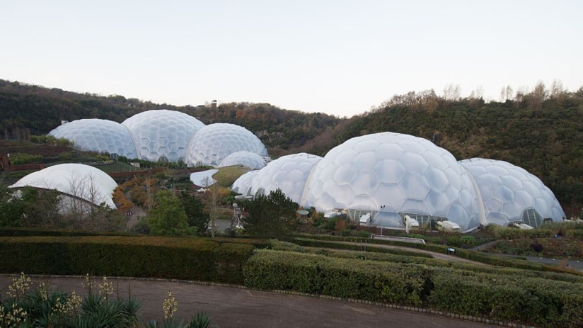 Eden Project is located in Cornwall. (Photo by Matt Cardy/Getty Images)