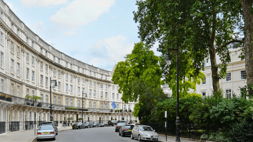 Wilton Crescent, Belgravia. Photo Credit: Alex Winship & Fairway Capital