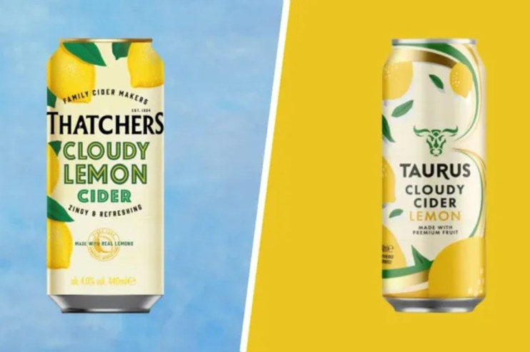 Thatchers v Aldi. Cloudy lemon cider dispute - picture by Stephens Scown
