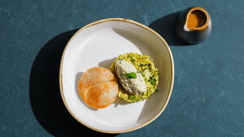 Some of the best Veganuary meals, including the pictured Idli with Sambar at Kolamba, a savoury rice dish with lentil dumplings served with sweet and spicy chutneys.