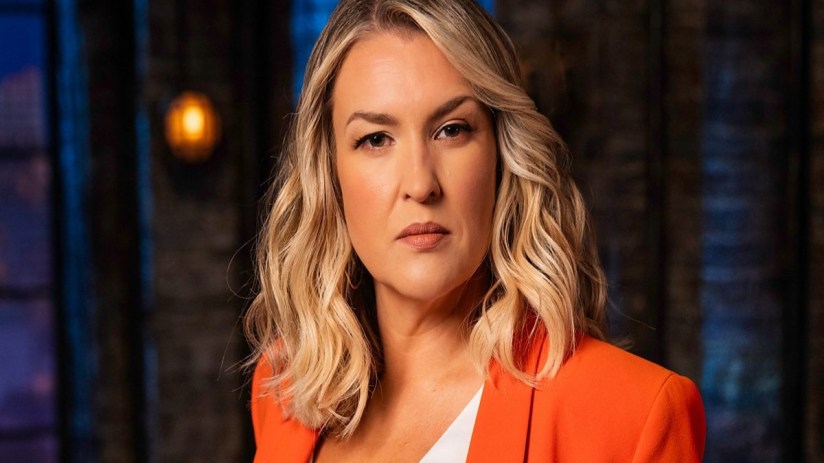 Crafter's Companion was founded by Dragons' Den star Sara Davies. Credit - BBC