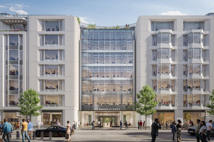 50 Baker Street. Credit: Derwent London