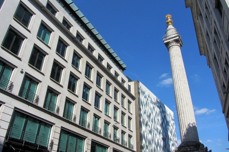 Great Fire of London Monument.