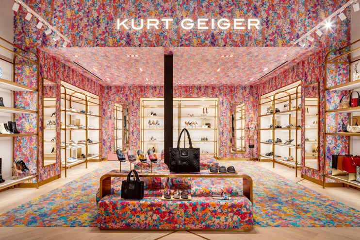 Kurt Geiger's San Diego store. Credit: Kurt Geiger