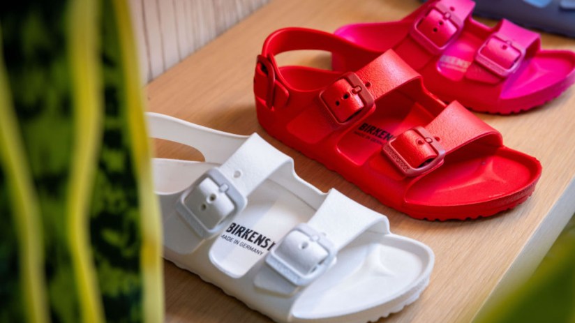 Birkenstock floated on the New York Stock Exchange in 2023. (Photo by Ethan Swope/Getty Images)