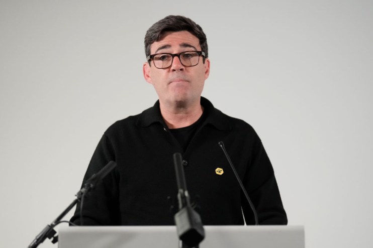 Andy Burnham is the Labour mayor of Greater Manchester. (Photo by Christopher Furlong/Getty Images)