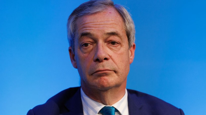 Nigel Farage is a high profile presenter on GB News. (Photo by Dan Kitwood/Getty Images)