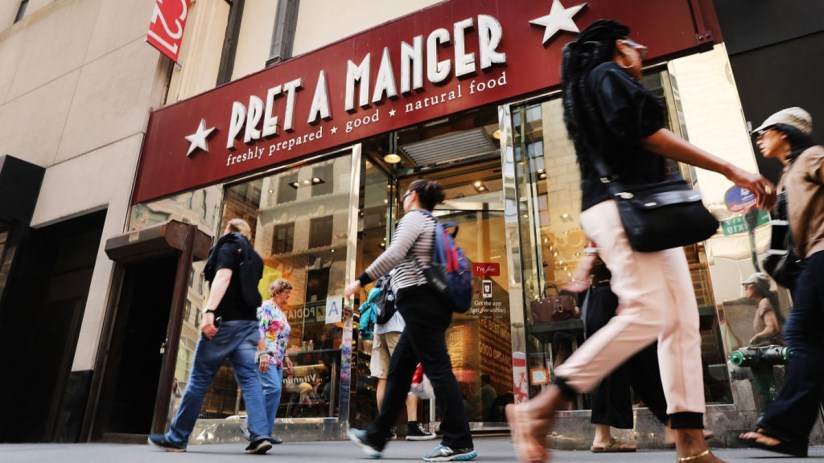 Pret A Manger has been hit with a winding up petition. (Photo by Spencer Platt/Getty Images)