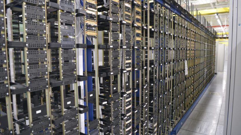 Inside the Virgin Media 02 data centre, Slough