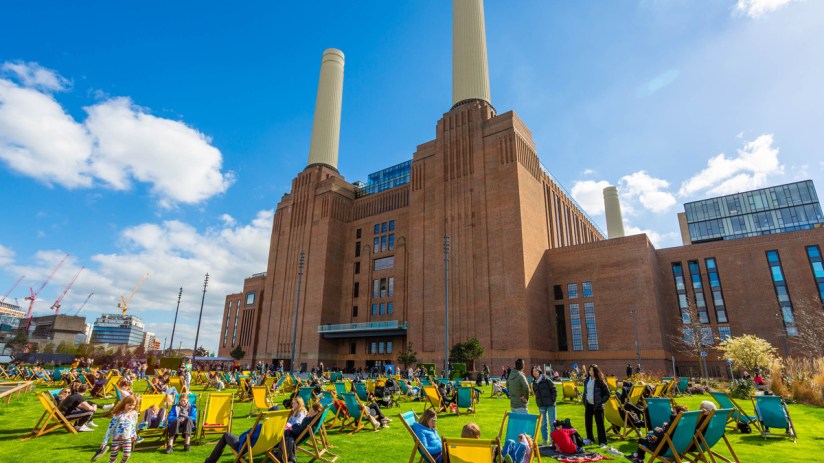 Battersea Power Station opened to the public for the first time in October 2022