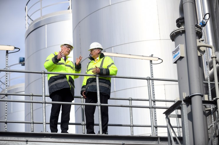 Delivering a green future for the Grangemouth oil refinery will require around &pound;3.5bn in private investment, a report has found. Photo: PA