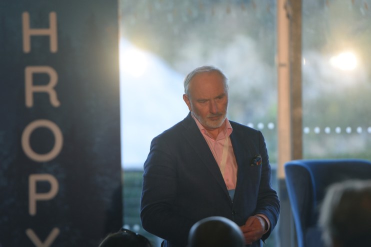 John O'Brien talking at a previous Anthropy (image courtesy of Anthropy)
