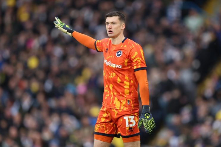 Millwall's Liam Roberts could face a long ban for his challenge on Mateta
