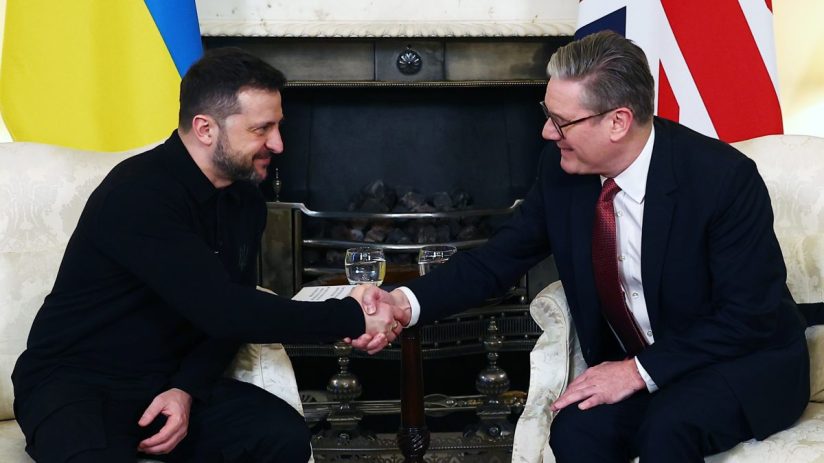 The UK will consider a new funding model for weapons in Ukraine.