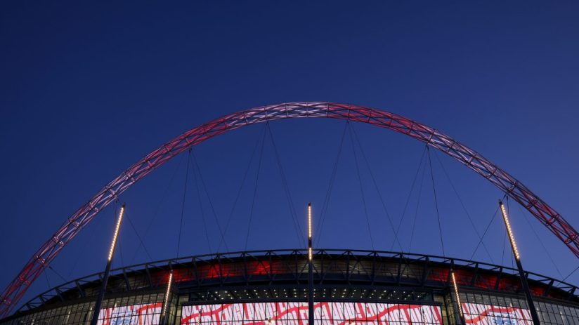Wembley Stadium is being lined up to host the first UK rugby league Ashes Test in over two decades.