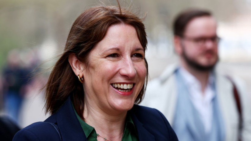 Chancellor of the Exchequer Rachel Reeves leaves Downing Street with the treasury team before tomorrow's Spring Statement on March 25, 2025 in London, England. (Photo by Peter Nicholls/Getty Images)