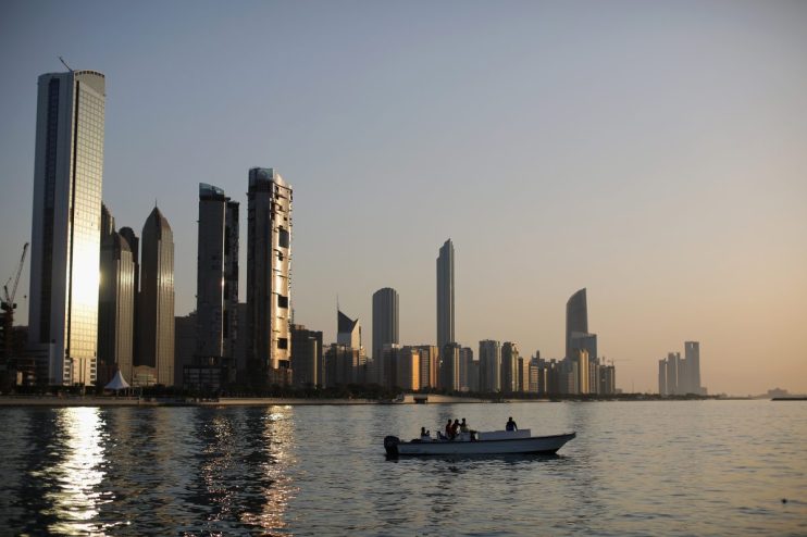 ADFW 2025 attendees at ADGM, highlighting Abu Dhabi as the MENA regions largest financial centre during the event.