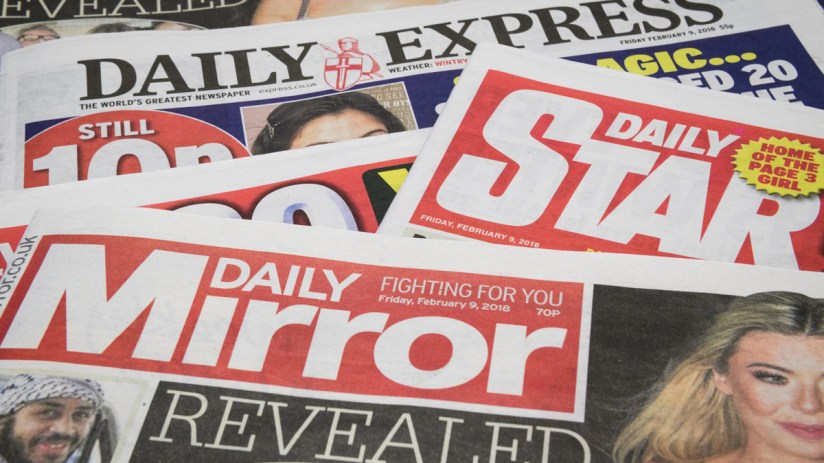 Reach publishes the Daily Mirror, Daily Express and the Daily Star (Photo Illustration by Leon Neal/Getty Images)