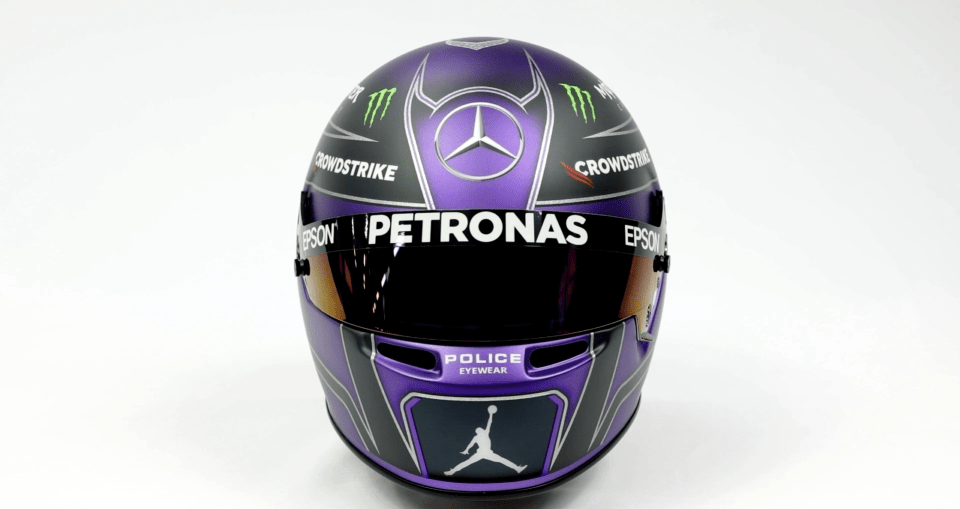 Helmet with Jordan