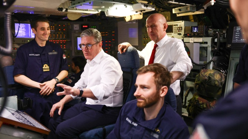 Sir Keir Starmer is already facing flack as the document will not promise an immediate increase to the size of the British military. Photo: No10