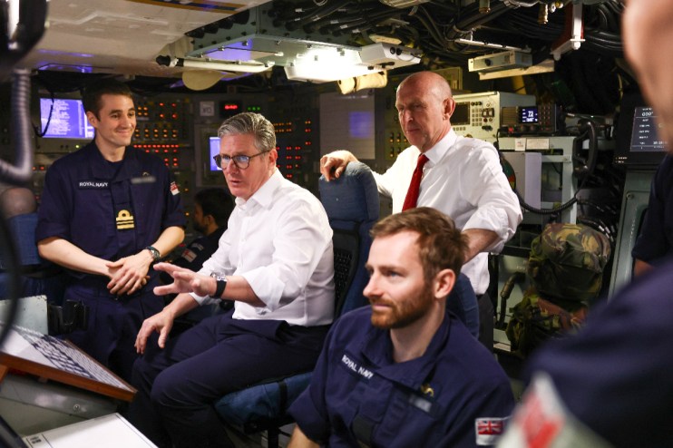 Sir Keir Starmer is already facing flack as the document will not promise an immediate increase to the size of the British military. Photo: No10