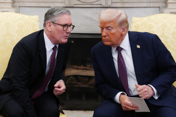 Sir Keir Starmer has insisted UK businesses want a &ldquo;calm and collected response&rdquo; to Donald Trump&rsquo;s tariffs, &ldquo;not a knee-jerk&rdquo; reaction. Photo: PA