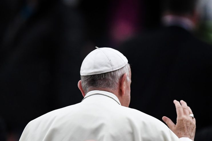 The Catholic faithful are bidding a final farewell to the religious leader