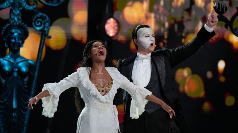 The Phantom of the Opera closed on Broadway in 2023. (Photo by Alastair Grant - WPA Pool/Getty Images)