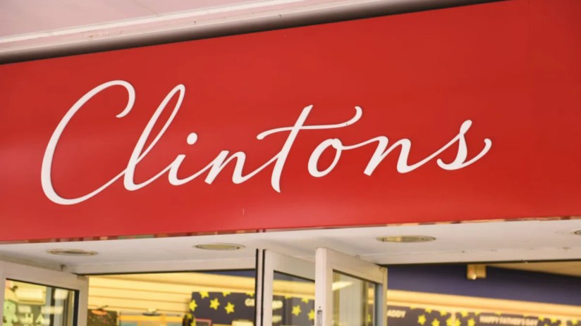 Clintons has returned to profit.