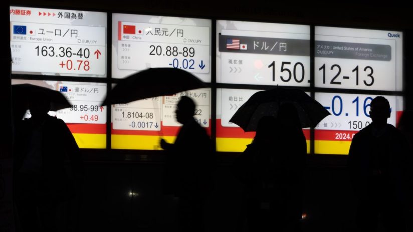 Japan's markets have been among the hardest hit by the tariffs. (Photo by Tomohiro Ohsumi/Getty Images)