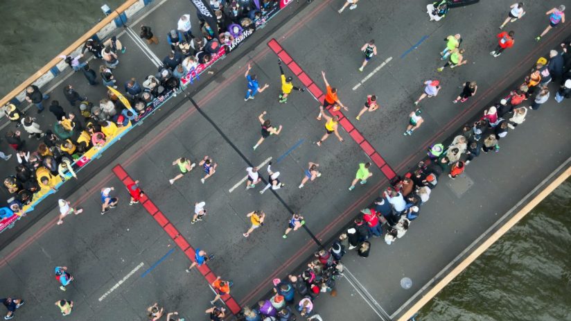 The London Marathon attracts 50,000 runners and more than 800,000 applicants