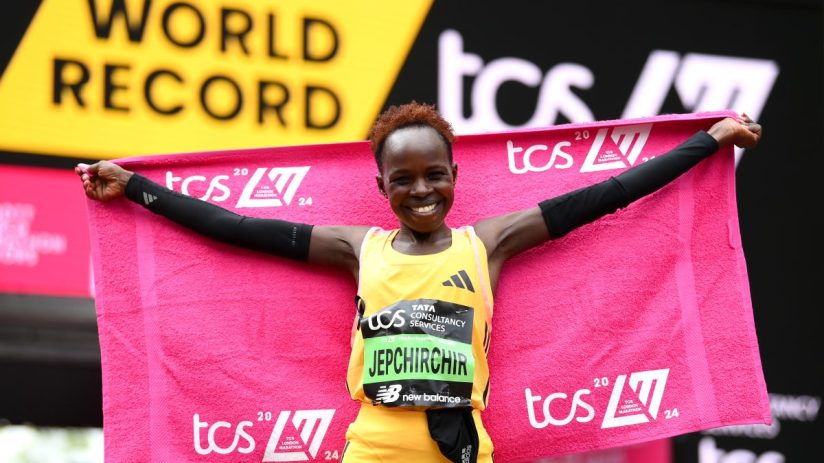 TCS has been title partner of the London Marathon since 2022