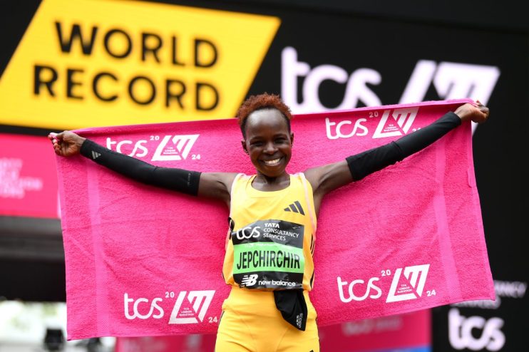 TCS has been title partner of the London Marathon since 2022