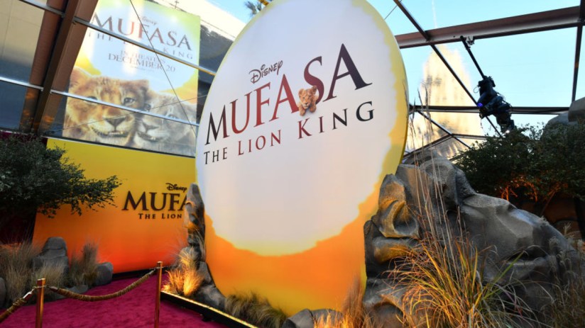 Technicolor worked on films such as Mufasa. (Photo by Alberto E. Rodriguez/Getty Images for Disney)