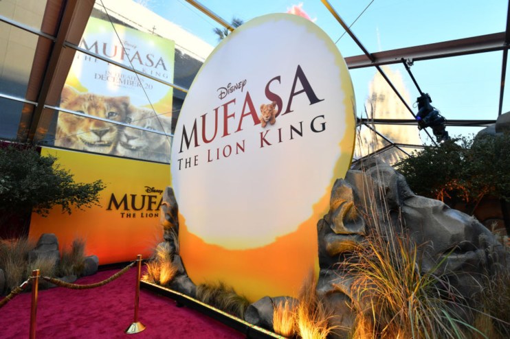 Technicolor worked on films such as Mufasa. (Photo by Alberto E. Rodriguez/Getty Images for Disney)
