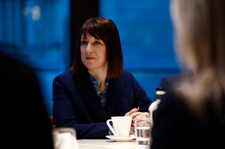 LONDON, ENGLAND - JANUARY 28: Chancellor of the Exchequer Rachel Reeves attends a meeting with business leaders on January 28, 2025 in London, England. Prime Minister Keir Starmer and Chancellor Rachel Reeves are meeting with business leaders in London ahead of Reeve's speech on the government's plan to boost economic growth on Wednesday. (Photo by Benjamin Cremel - WPA Pool/Getty Images)