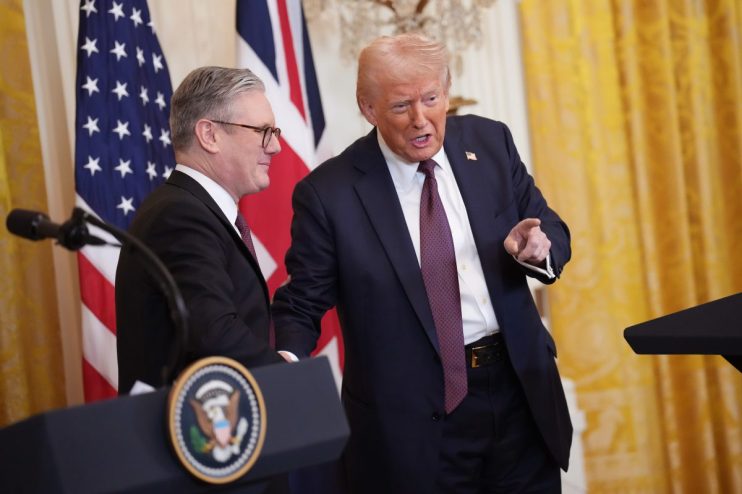 Donald Trump's brutal policies could lead to positive results in the UK economy.