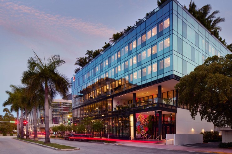 A CitizenM hotel in Miami. Credit: CitizenM