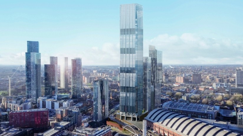 The skyscraper is to be the tallest outside of London. Credit - Salboy