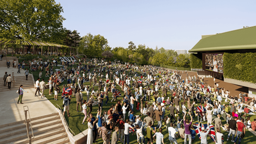The next development at Wimbledon will begin next year, the All England Club confirmed on Thursday.