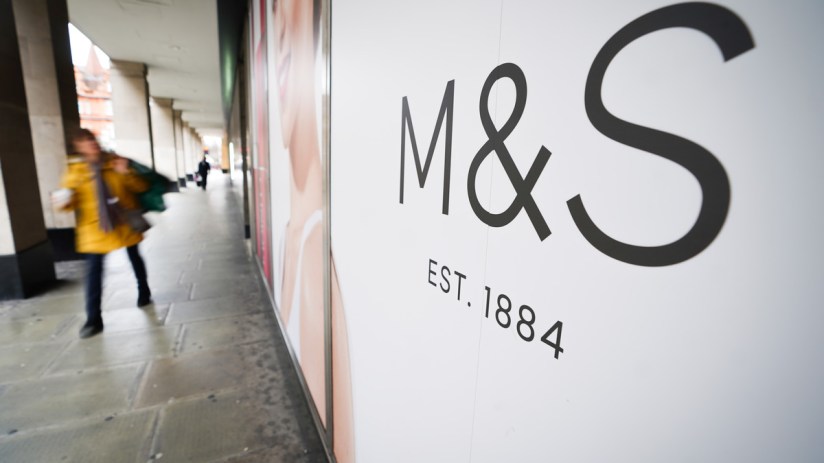 M&S was hit by a cyber incident on April 22. Credit: James Manning/PA Wire