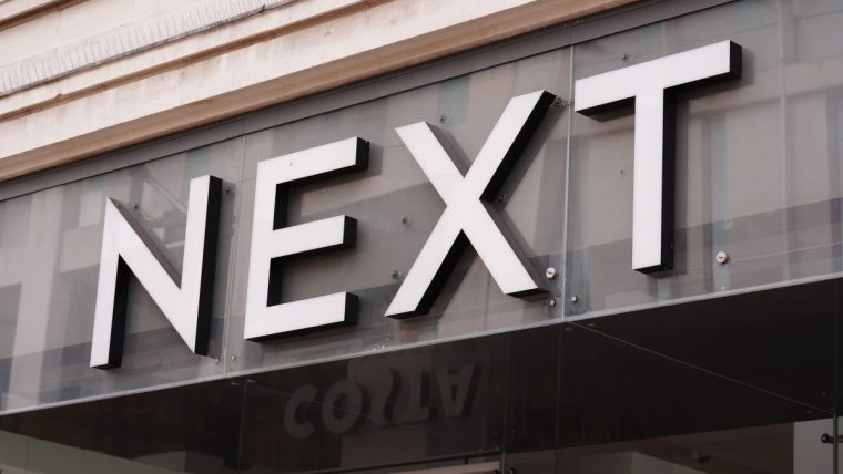 Profit at Next rise 13.8 per cent in the first six months of the year