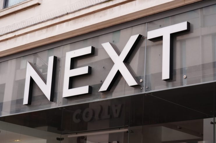 Profit at Next rise 13.8 per cent in the first six months of the year