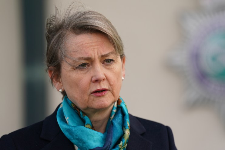 Home secretary Yvette Cooper said the government is still looking to improve trade with the US. Credit: Jacob King/PA Wire